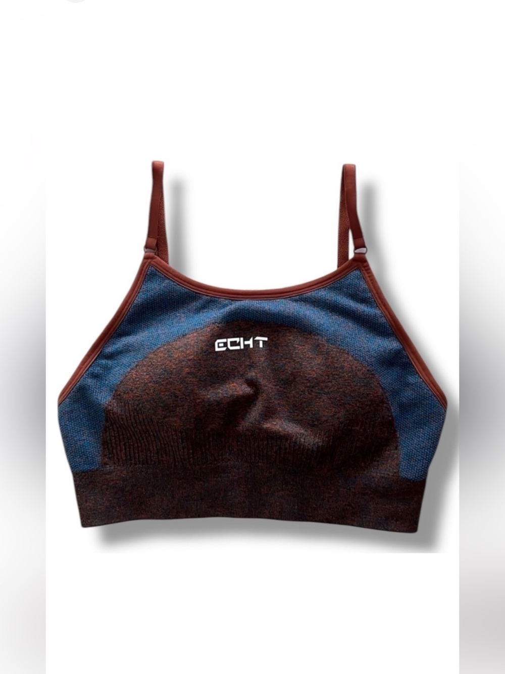 Echt Arise Key Sportsbra Navy and Dark Red Size L